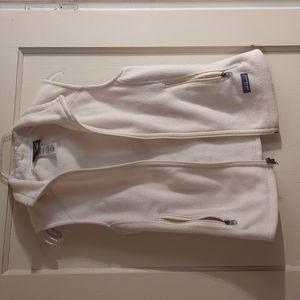Women's size small, cream Patagonia vest